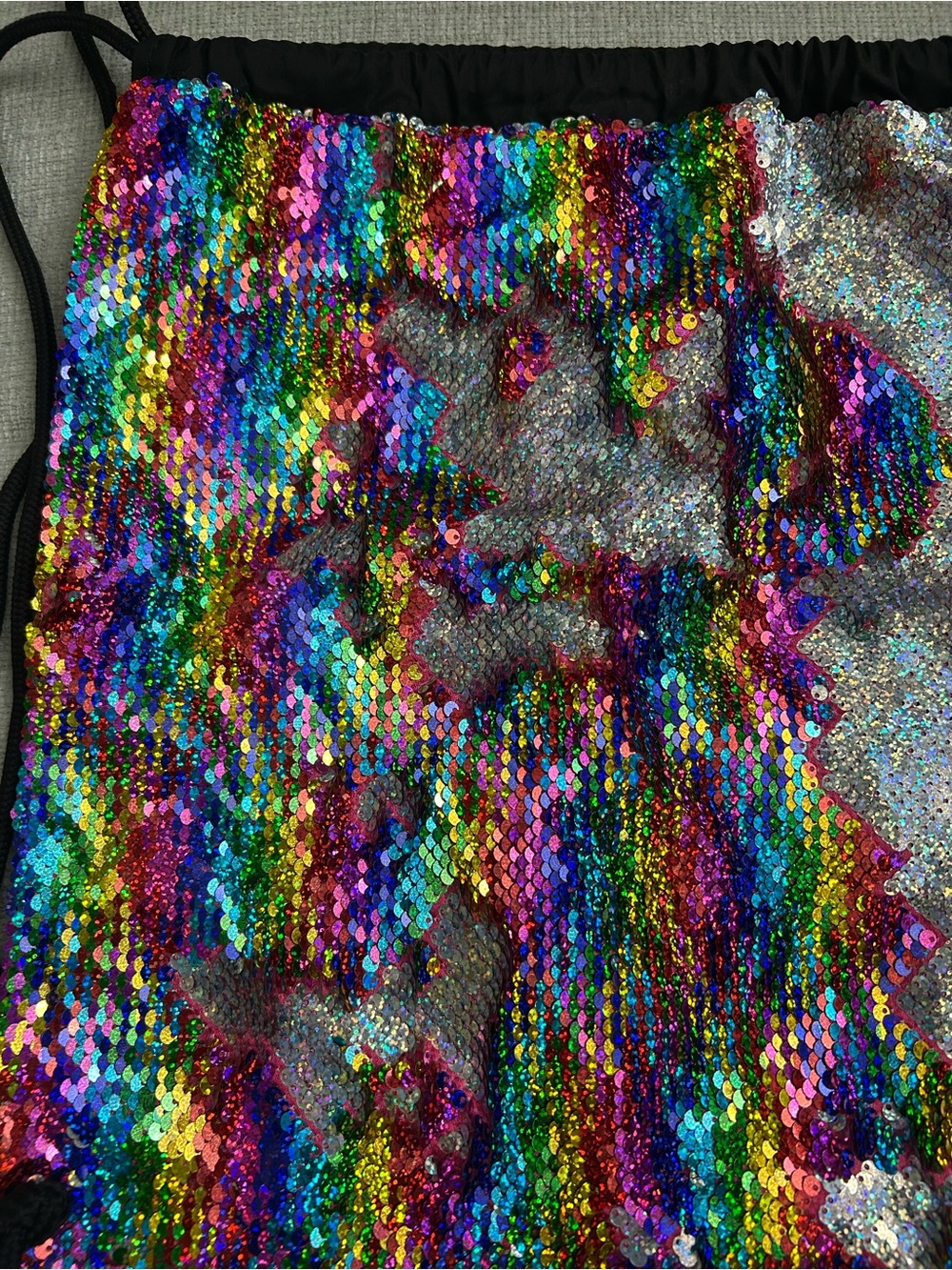 Sequins rainbow backpack ๐ - Picture 5 of 5